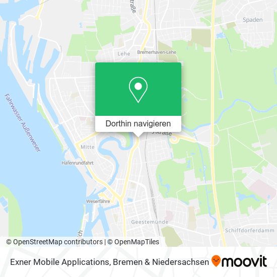 Exner Mobile Applications Karte