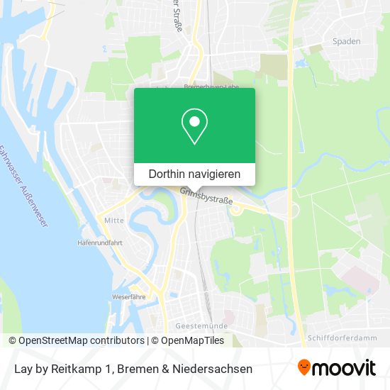 Lay by Reitkamp 1 Karte