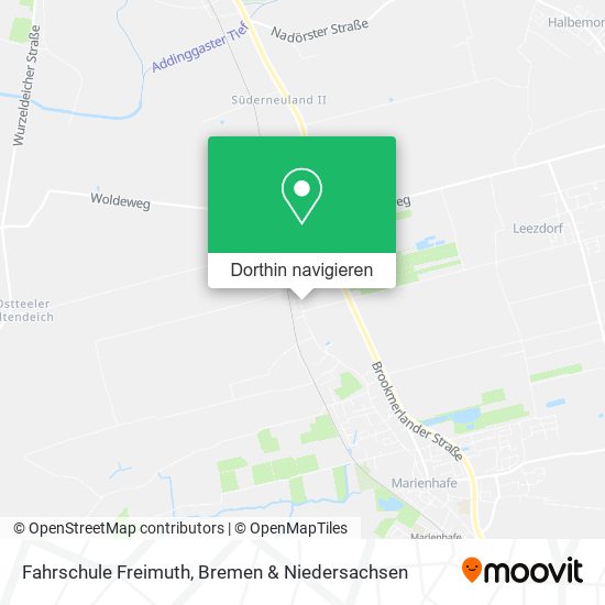Fahrschule Freimuth Karte