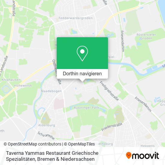 Taverna Yammas Restaurant Griechische Spezialitäten Karte