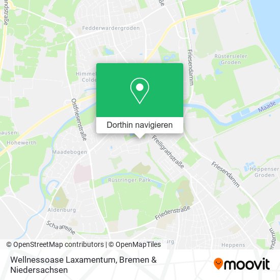 Wellnessoase Laxamentum Karte
