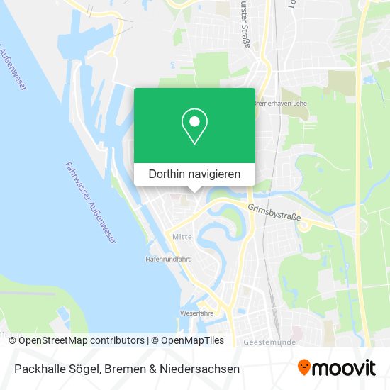 Packhalle Sögel Karte