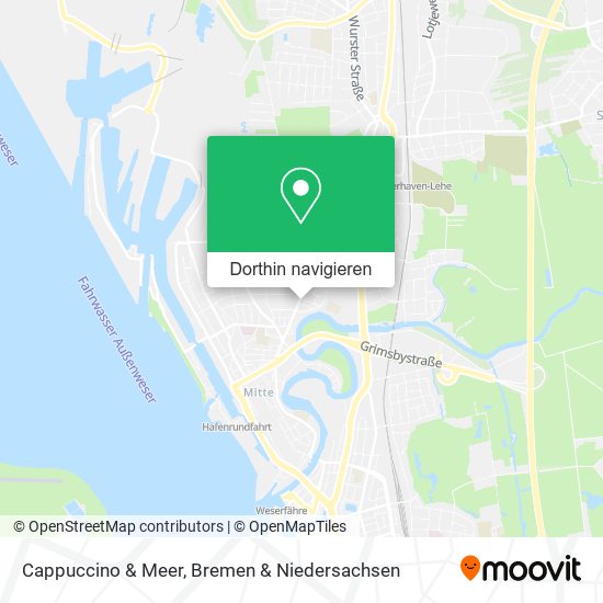 Cappuccino & Meer Karte