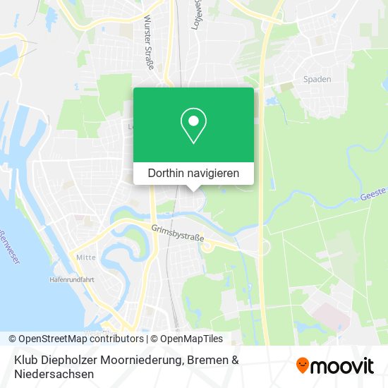 Klub Diepholzer Moorniederung Karte