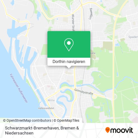 Schwarzmarkt-Bremerhaven Karte