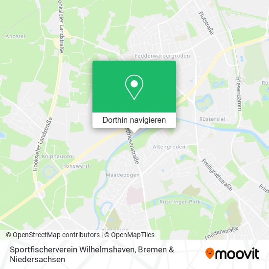 Sportfischerverein Wilhelmshaven Karte