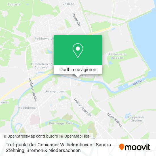 Treffpunkt der Geniesser Wilhelmshaven - Sandra Stehning Karte