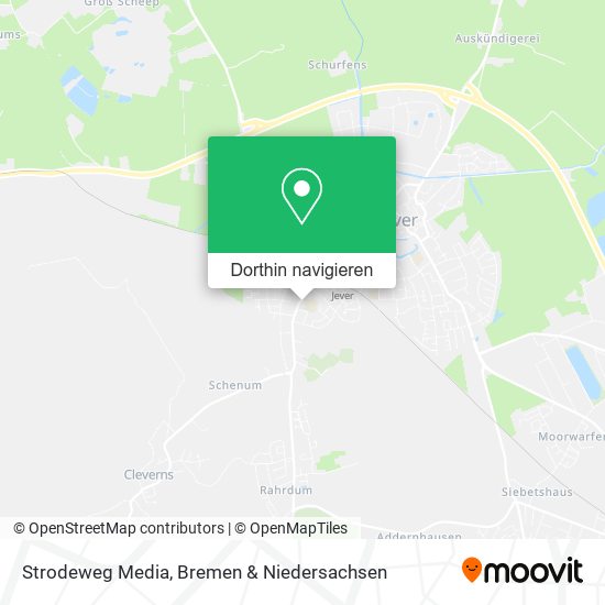 Strodeweg Media Karte