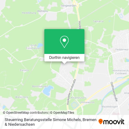 Steuerring Beratungsstelle Simone Michels Karte