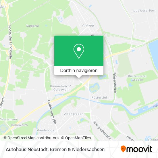 Autohaus Neustadt Karte