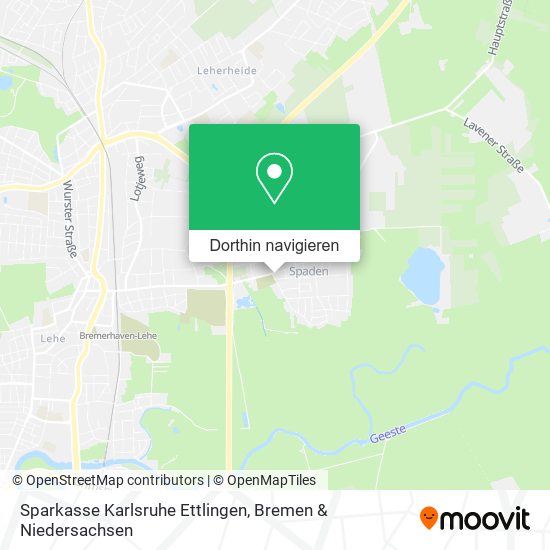 Sparkasse Karlsruhe Ettlingen Karte