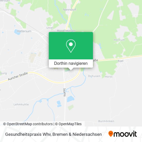 Gesundheitspraxis Whv Karte