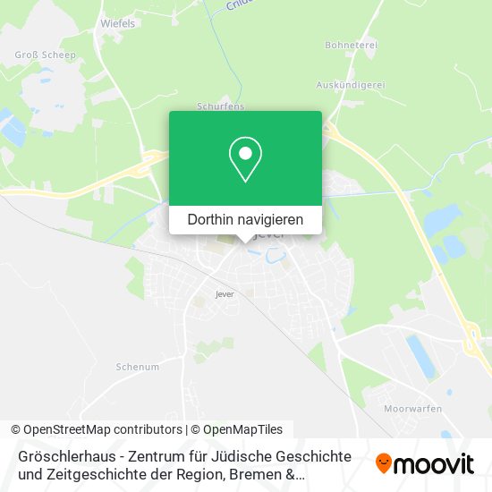 Gröschlerhaus - Zentrum für Jüdische Geschichte und Zeitgeschichte der Region Karte