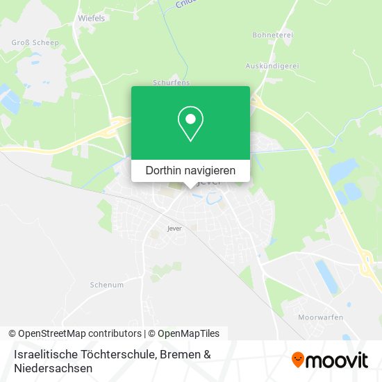 Israelitische Töchterschule Karte