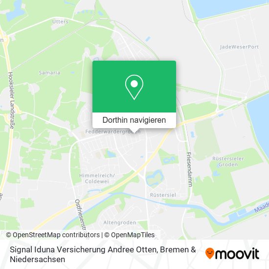 Signal Iduna Versicherung Andree Otten Karte