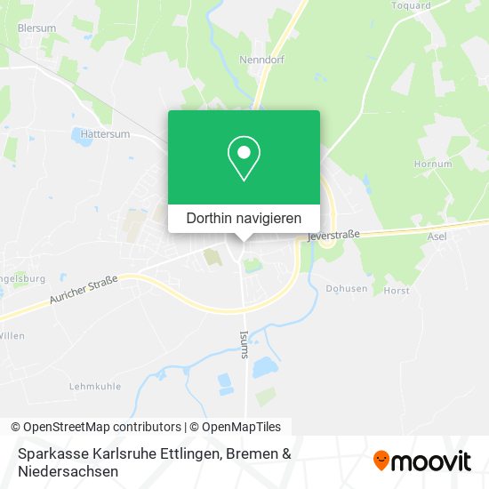 Sparkasse Karlsruhe Ettlingen Karte