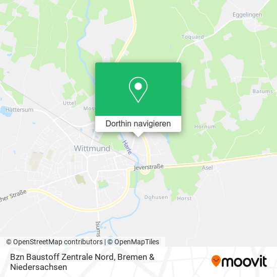 Bzn Baustoff Zentrale Nord Karte