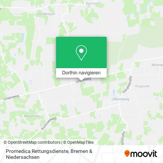 Promedica Rettungsdienste Karte