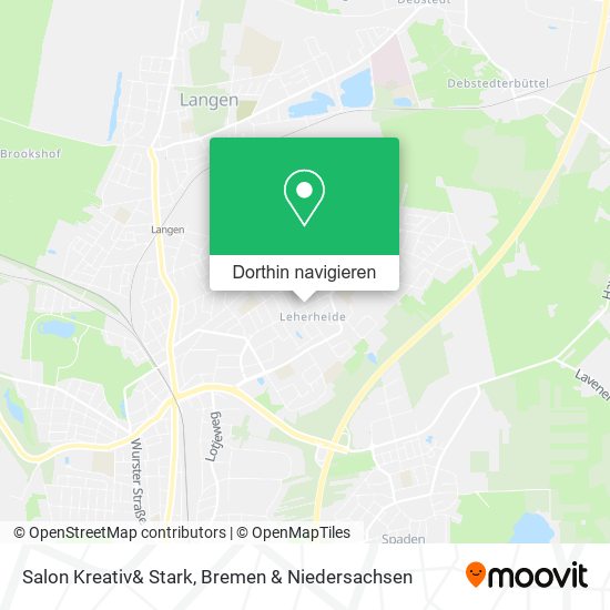 Salon Kreativ& Stark Karte