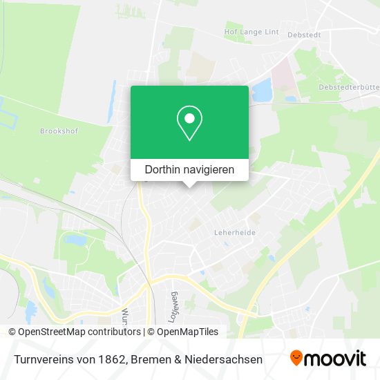 Turnvereins von 1862 Karte