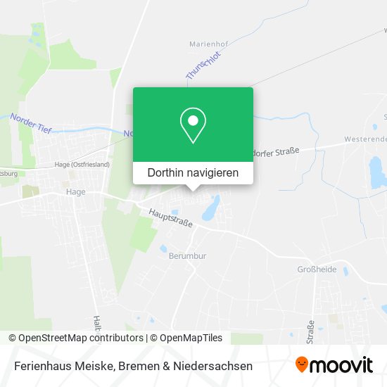 Ferienhaus Meiske Karte