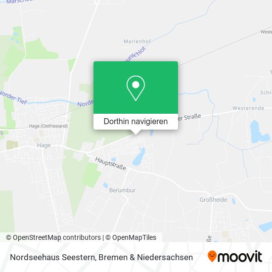 Nordseehaus Seestern Karte