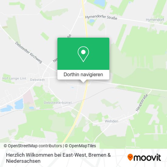 Herzlich Wilkommen bei East-West Karte