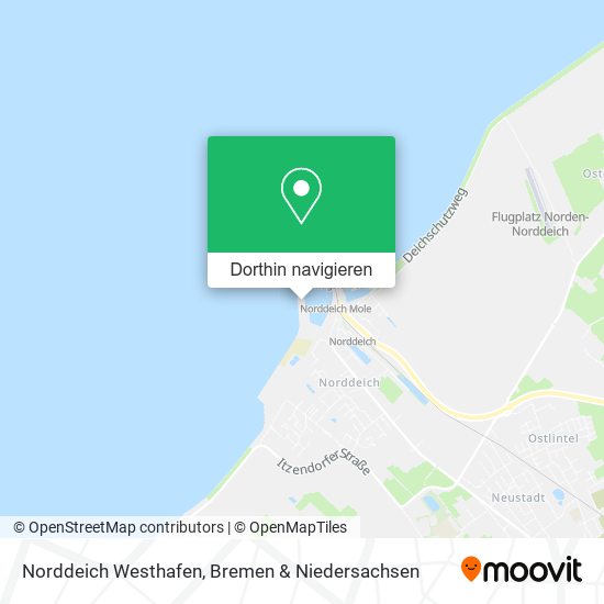 Norddeich Westhafen Karte