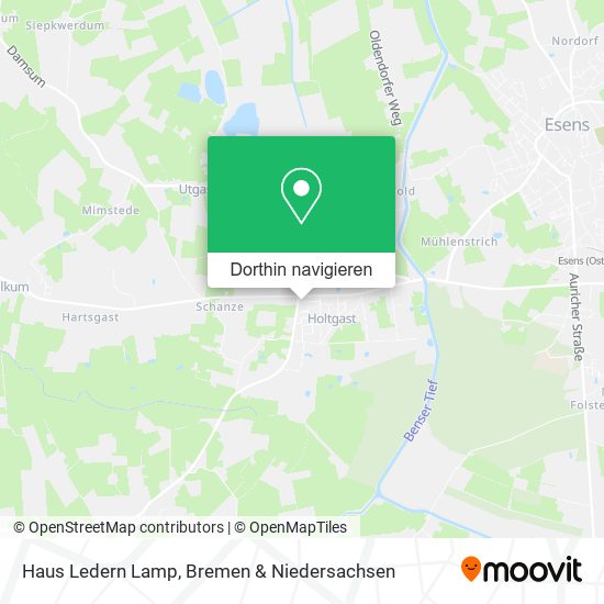 Haus Ledern Lamp Karte