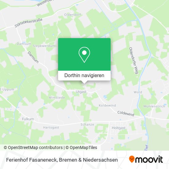 Ferienhof Fasaneneck Karte