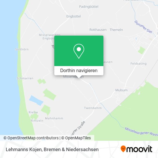 Lehmanns Kojen Karte