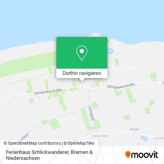 Ferienhaus Schlickwanderer Karte