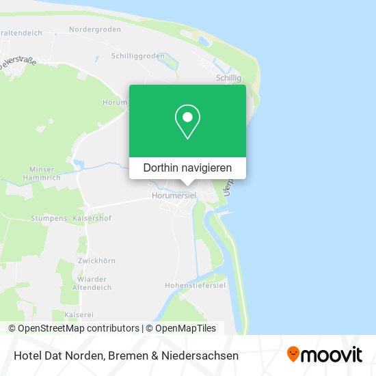 Hotel Dat Norden Karte
