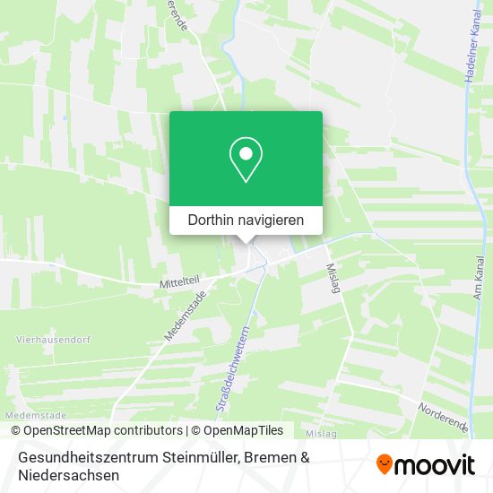 Gesundheitszentrum Steinmüller Karte