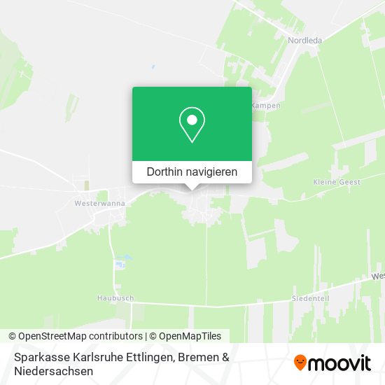 Sparkasse Karlsruhe Ettlingen Karte