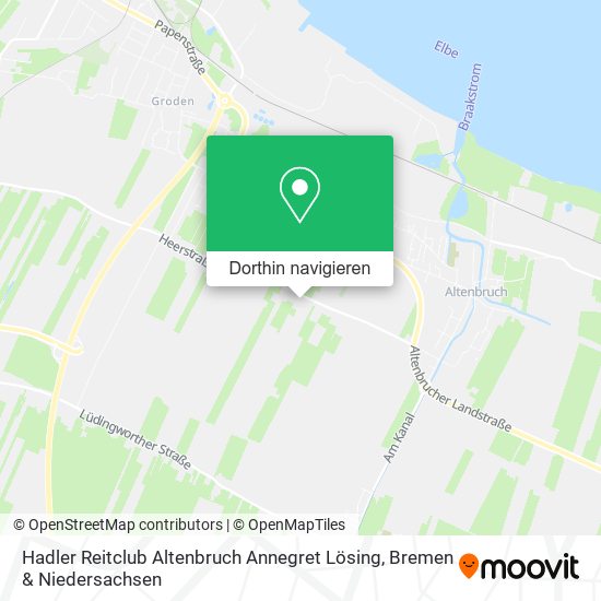 Hadler Reitclub Altenbruch Annegret Lösing Karte