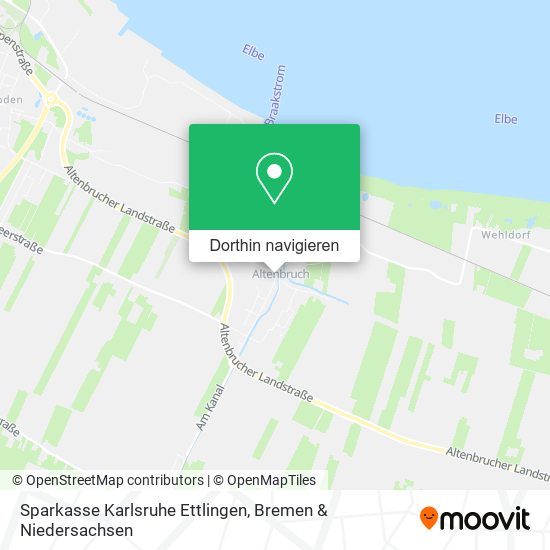 Sparkasse Karlsruhe Ettlingen Karte