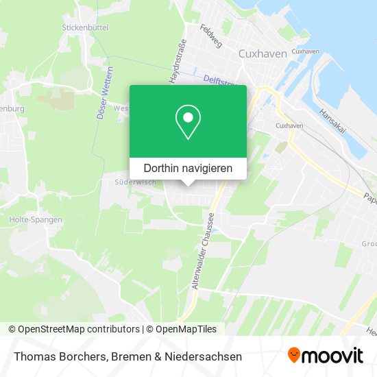 Thomas Borchers Karte
