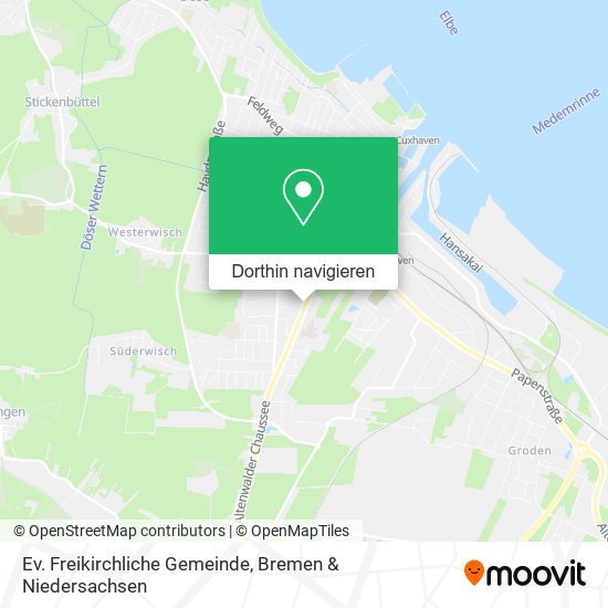 Ev. Freikirchliche Gemeinde Karte