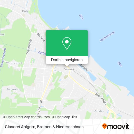 Glaserei Ahlgrim Karte