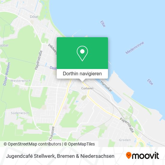 Jugendcafé Stellwerk Karte