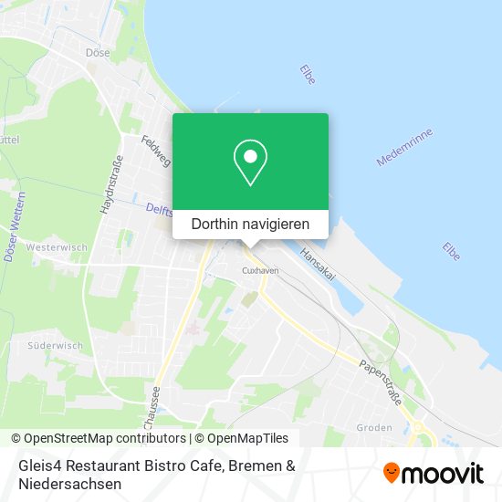 Gleis4 Restaurant Bistro Cafe Karte