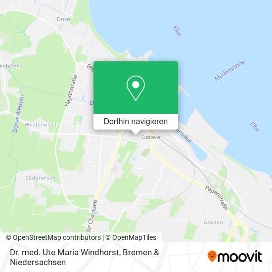 Dr. med. Ute Maria Windhorst Karte