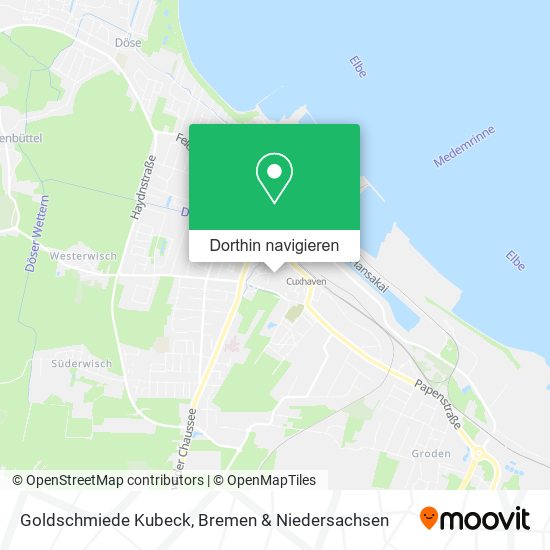 Goldschmiede Kubeck Karte