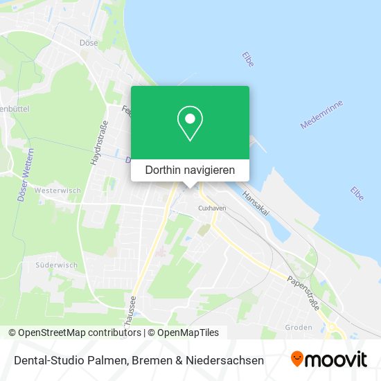 Dental-Studio Palmen Karte
