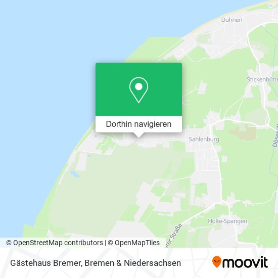 Gästehaus Bremer Karte