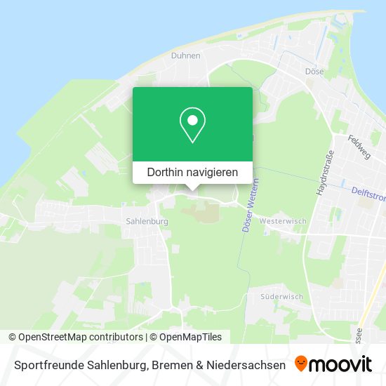 Sportfreunde Sahlenburg Karte