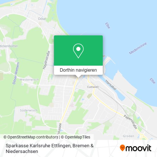 Sparkasse Karlsruhe Ettlingen Karte