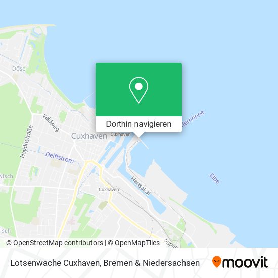 Lotsenwache Cuxhaven Karte