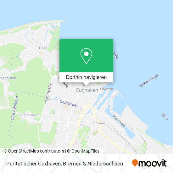 Paritätischer Cuxhaven Karte